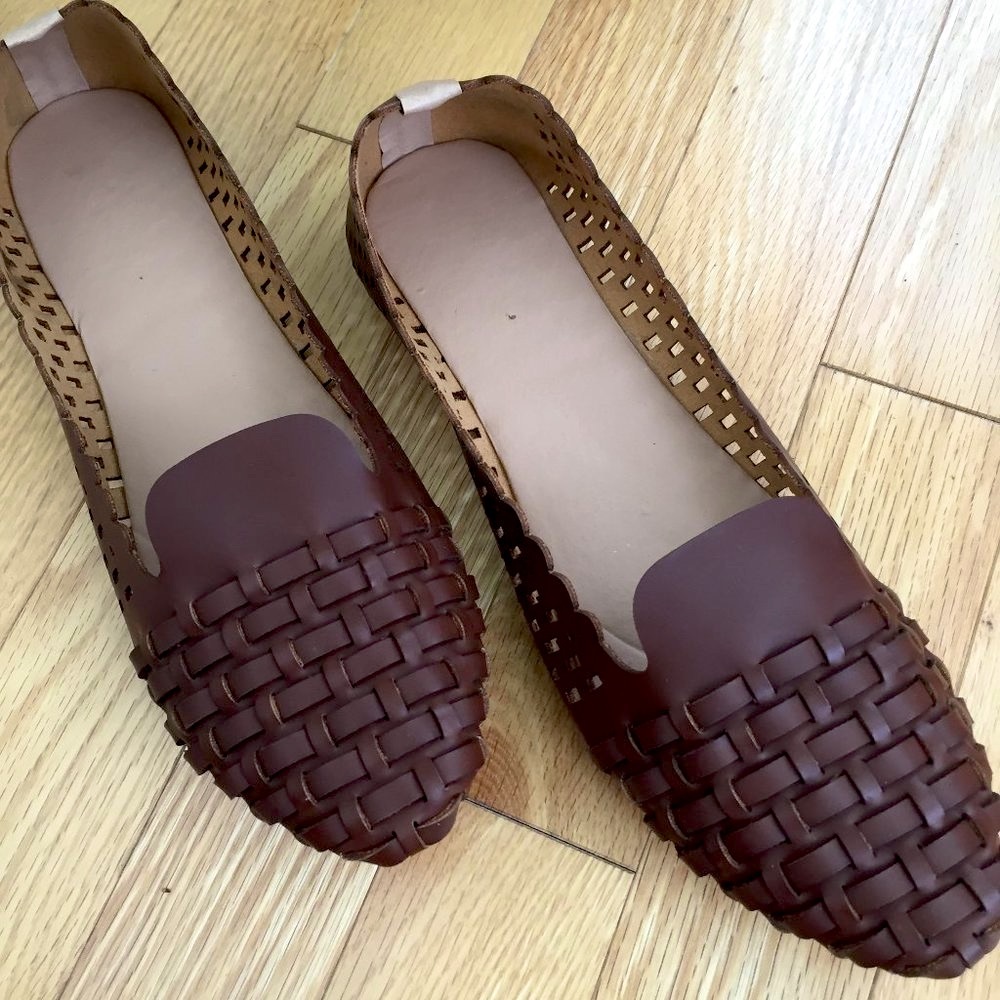 BNWT pure genuine leather shoes handmade